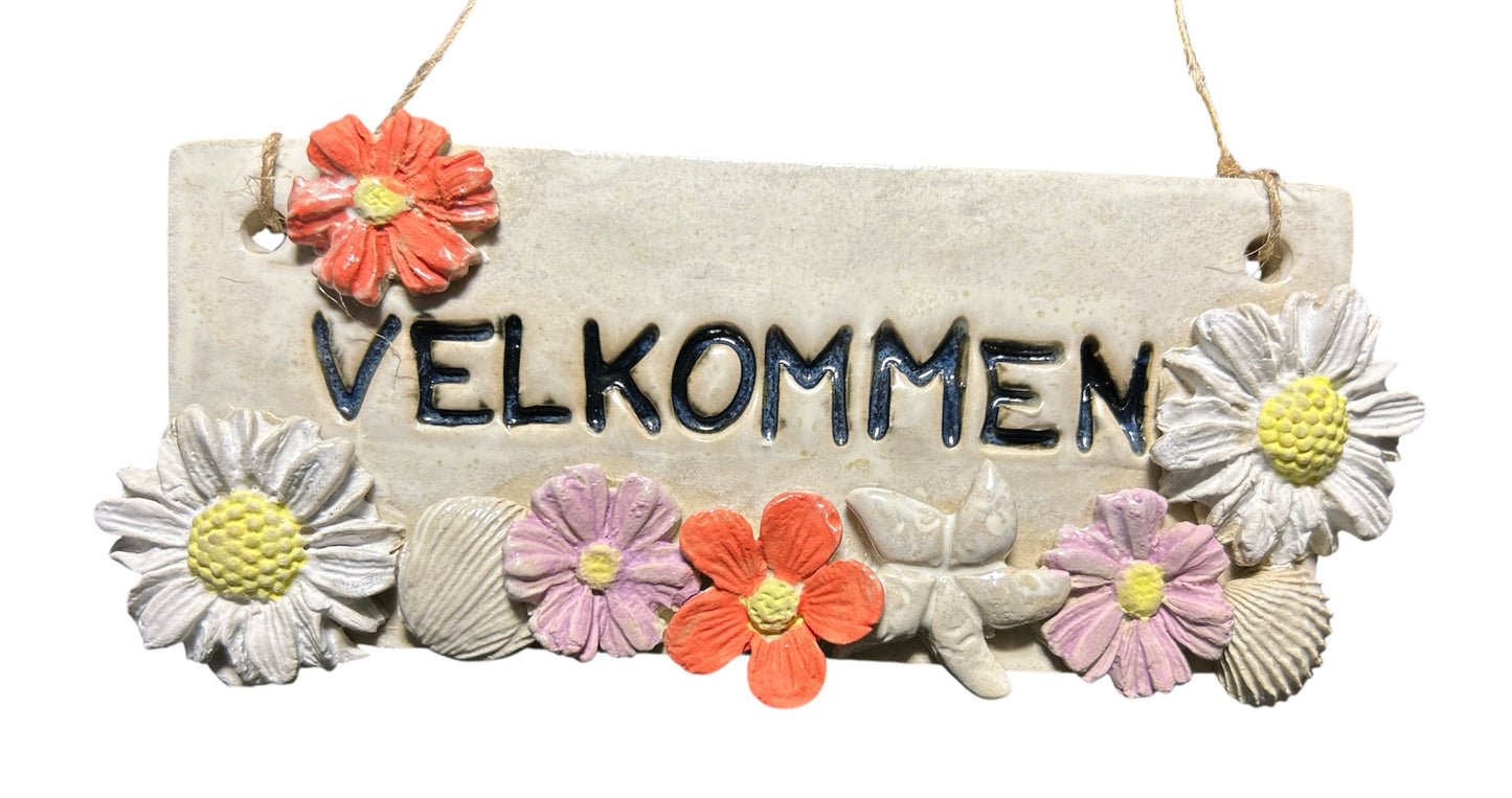 Velkommen skilt