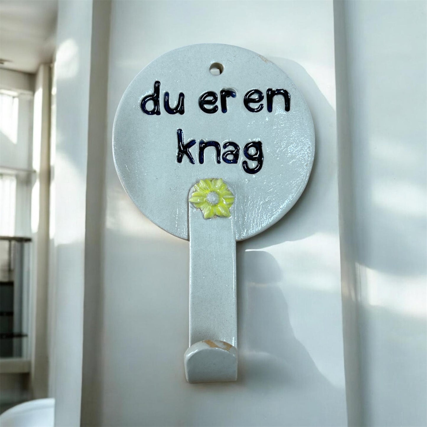 Håndlavet stentøjs knage