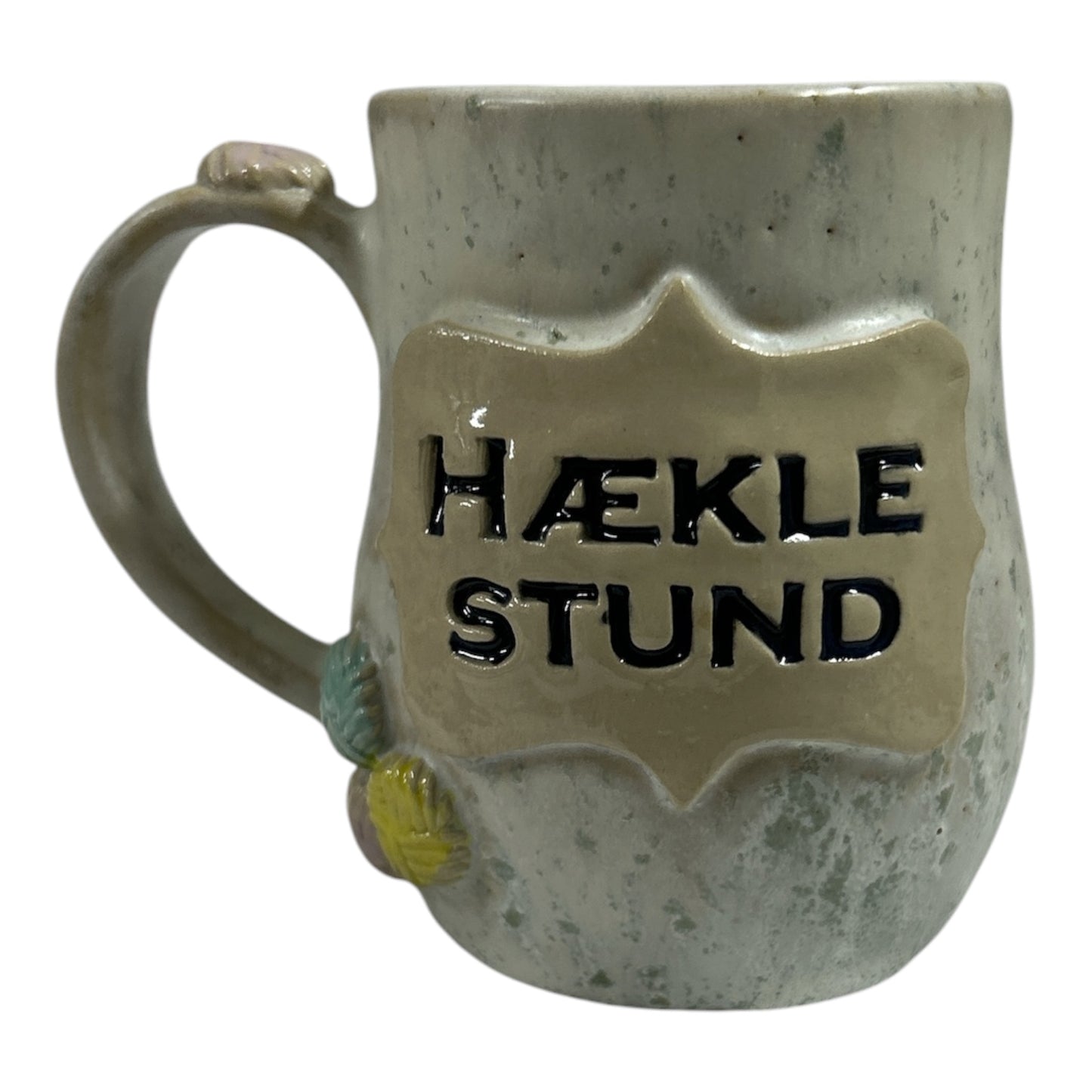 Håndlavet Hæklestund krus