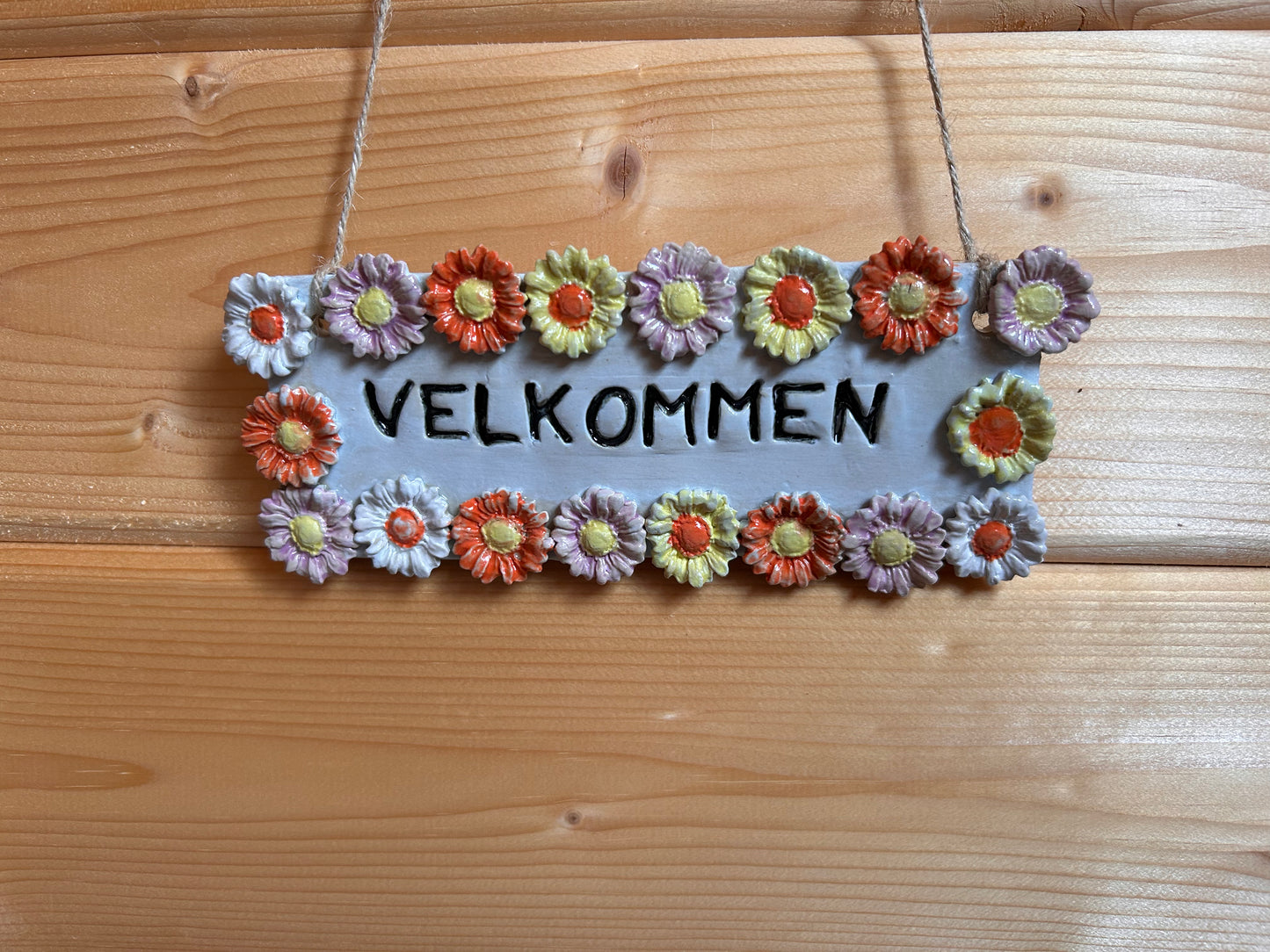 Velkommen skilt