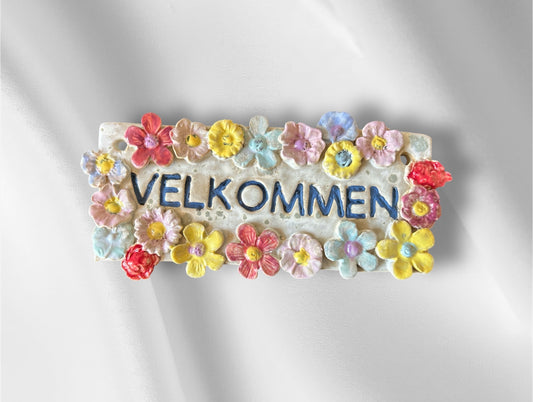 Velkommen skilt