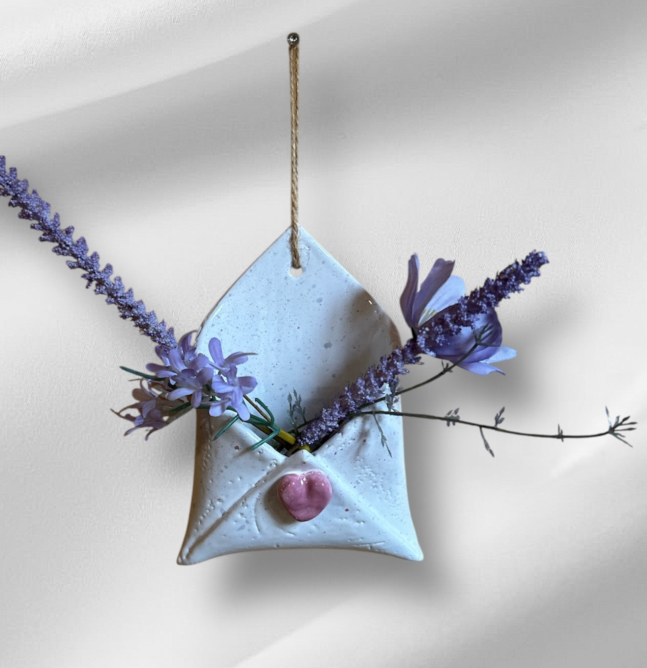 Keramikophæng – “Kærlighedsbrev” – ca. 17 cm