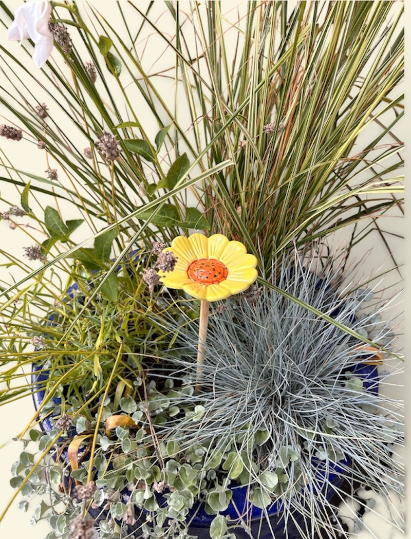 Håndlavet keramik blomster 🌺