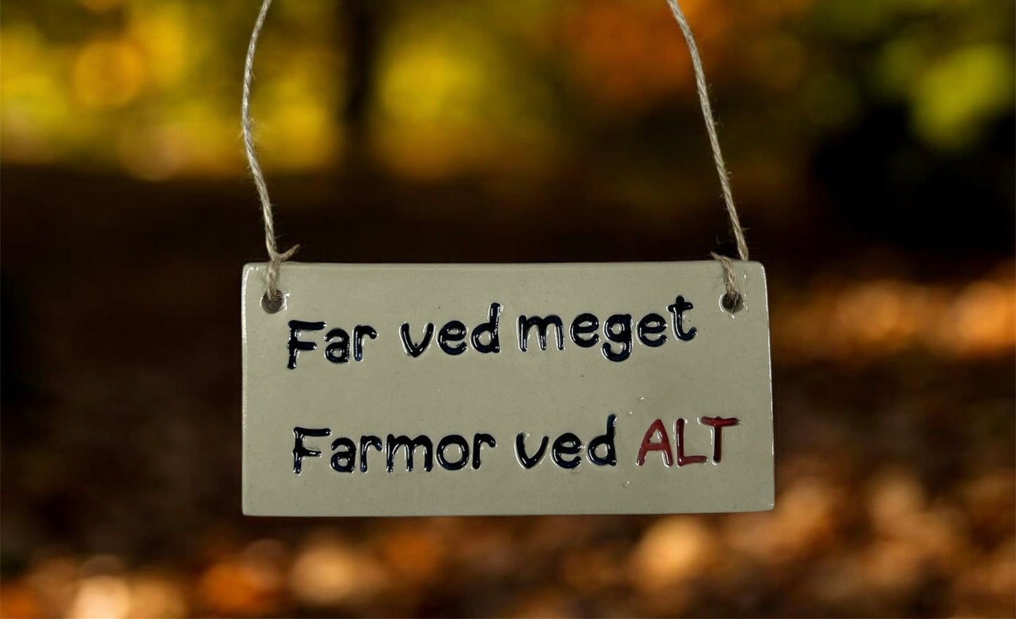Far ved meget, farmor ved alt skilt