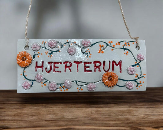 Hjerterum skilt