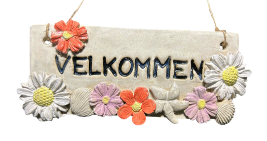 Velkommen skilt