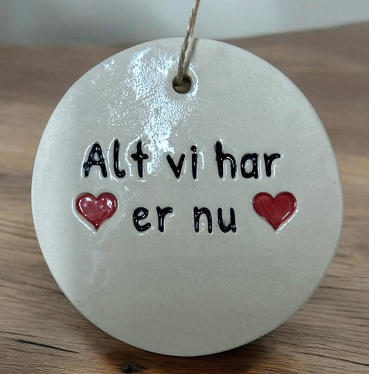 Alt vi har er nu ❤️