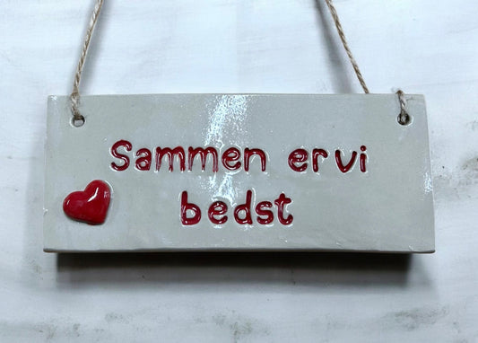 Sammen er vi bedst skilt