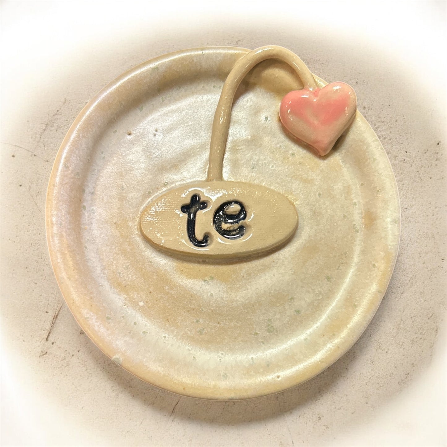 Sød lille te brevs holder