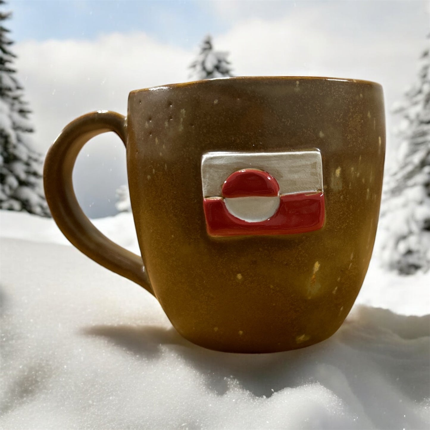 Håndlavet stentøjs krus