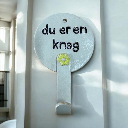 Håndlavet stentøjs knage