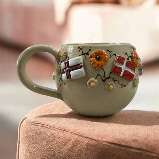 Færøerne Danmark festlig kop