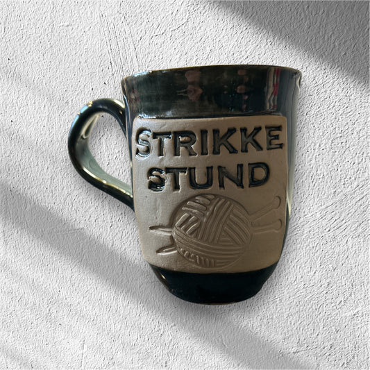 Strikke stund krus 2sort